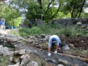 lavori all'Alpe Grosso         